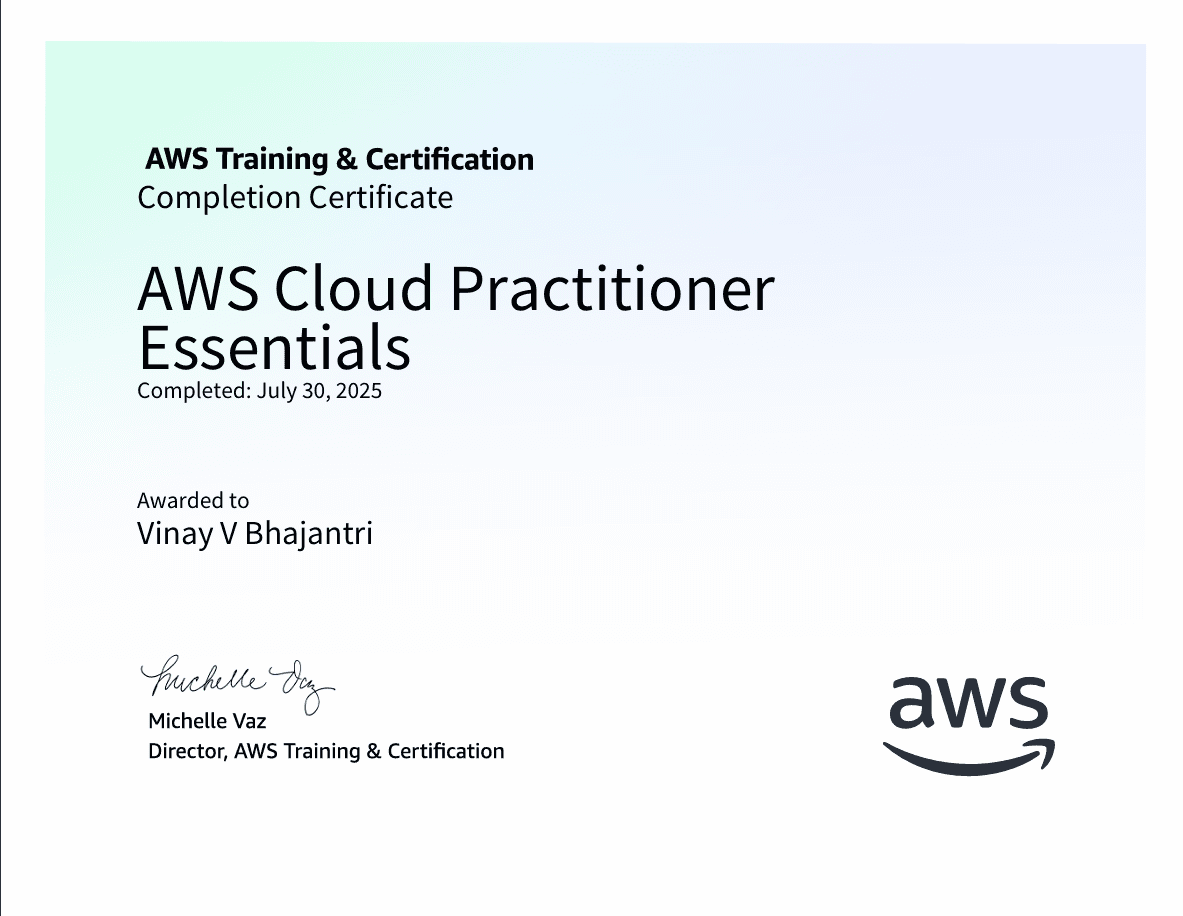 AWS Cloud Practitioner Essentials